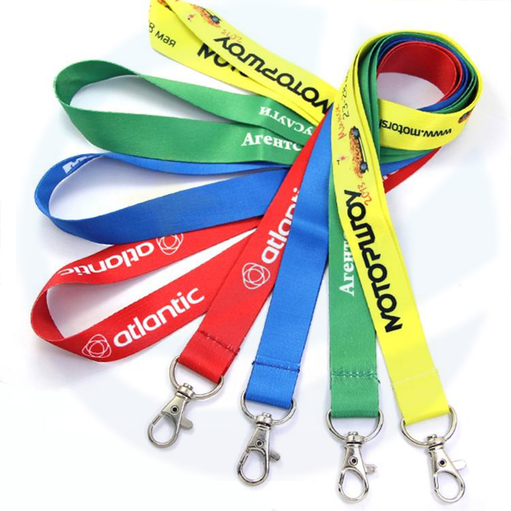 Kein Mindestbestellhersteller billiger personalisierter Hals -Werkzeug Druck Polyester -Sublimation Custom Lanyards mit Logo Custom