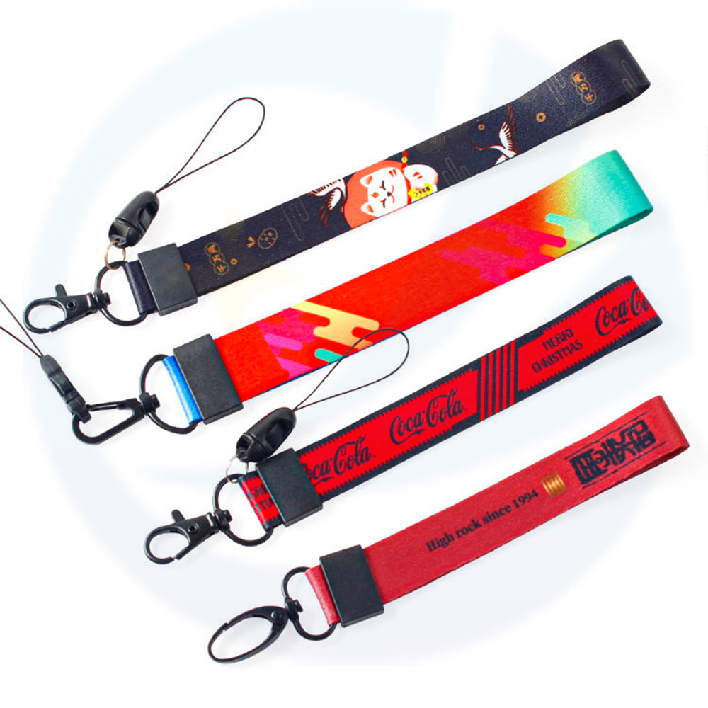 Low -Versandkosten Hersteller gedruckter Sublimationschlüsselkäse -Gurt benutzerdefinierte Polyester -Lanyards mit Logo Custom