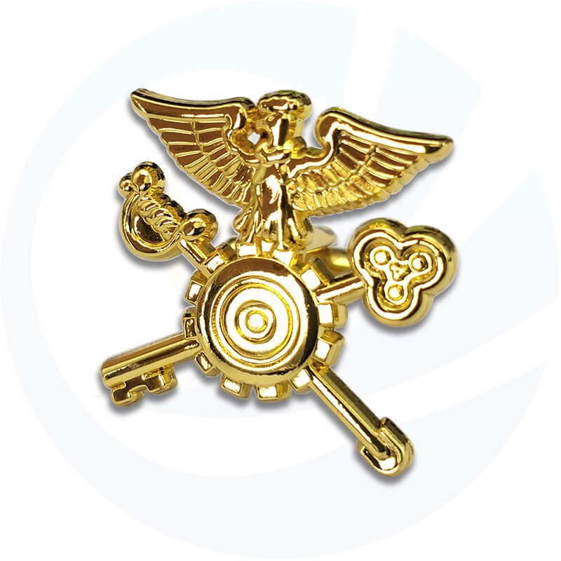 Bronze Mini Gold Militärpolizeiabzeichen