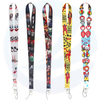 Personalisiertes benutzerdefiniertes Drucklogo Lanyard Sublimation Polyester Hals -ID -Lanyards mit Logo Custom