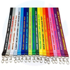 Benutzerdefinierte Logo -Farbstoff Sublimation Polyester Schlüsselbund Lanyard Großhandel Hals Hals -Lanyard -Gurt