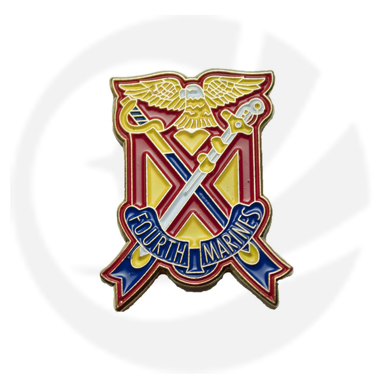 4. Marine Regiment Pin