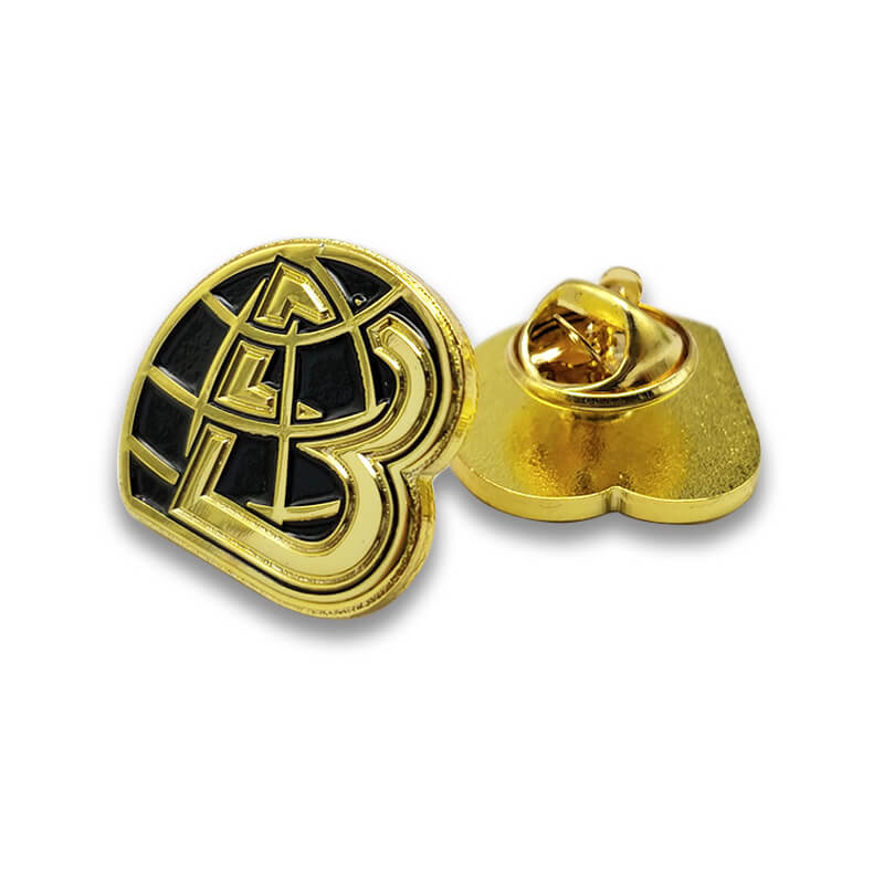 Metallkunsthandwerk Zinklegierung 3D Gold Abzeichen Aktivität Werbegeschenk Revers Revers Pin