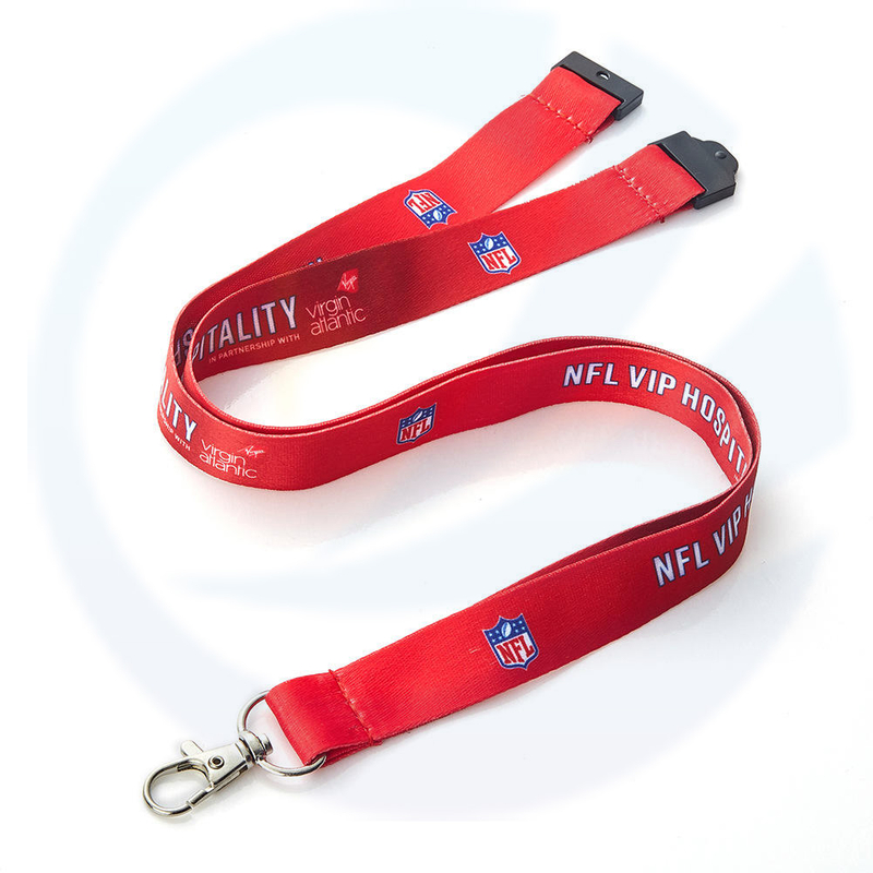 Großhandel Lanyards mit Logo Custom Polyester gedrucktes Yoyo Lanyard mit Wärmeübertragungslogo