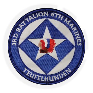 3. Bataillon 6. Marines Patch
