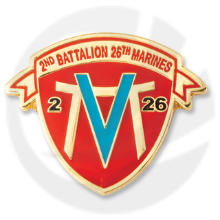2. Bataillon 26th Marines Pin