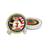 Großhandel Custom Royal Malaysian Navy Souvenir Challenge Münze mit Acrylkiste